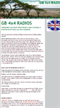 Mobile Screenshot of gb4x4radios.com